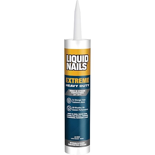 Liquid Nails - 414607 LN-907 Extreme Heavy Duty Construction Adhesive (LN-907) 10 oz