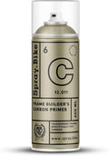 Spray.Bike Frame Builder's Carbon Primer | Clear Spray Primer for Carbon Fiber & Resin Composite Bike Frames | Spray Paint for Bike Painting | Superior Coverage, Super Grip, Quick Dry | 400ml, Clear