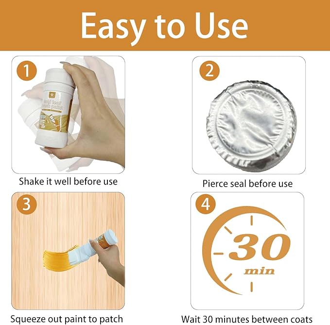 Liquid Gold Paint 6.35 Fl Oz, Non-Fading Gold Paint Finish for Art, Canvas Painting, Wood Decor, Clay Crafts