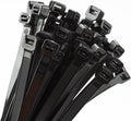 Armpow 26 inch Black Zip Ties Heavy Duty 60 PCS, 200 LBS Ultra Exclusive Strong Plastic Wire Ties, Large Cable Ties Extra Long Tie Wraps, Indoor and Outdoor UV Resistant