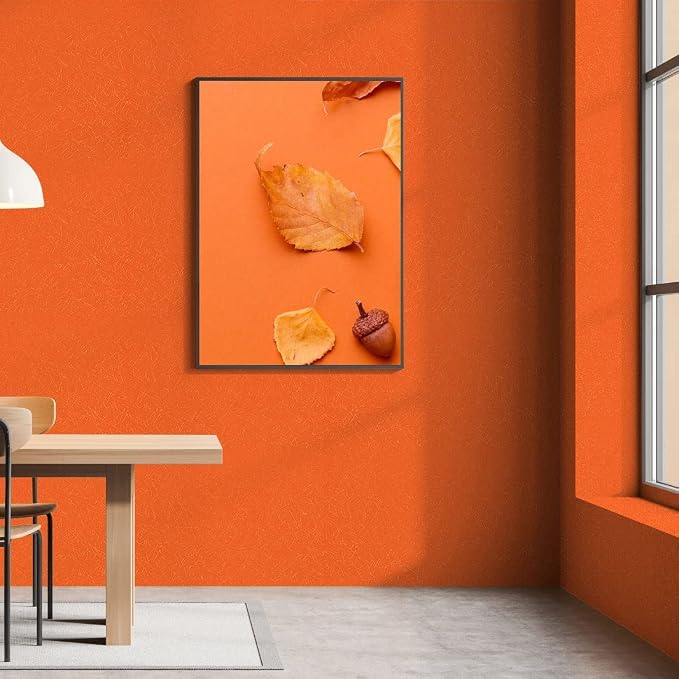 Orange Peel and Stick Self Adhesive Wallpaper Countertop Contact Paper | Removable Embossed Silk Waterproof Bathroom Wallpaper 15.7" X 196.8" Kitchen Vinyl Wrap for Cabinet Shelf Liner Paper