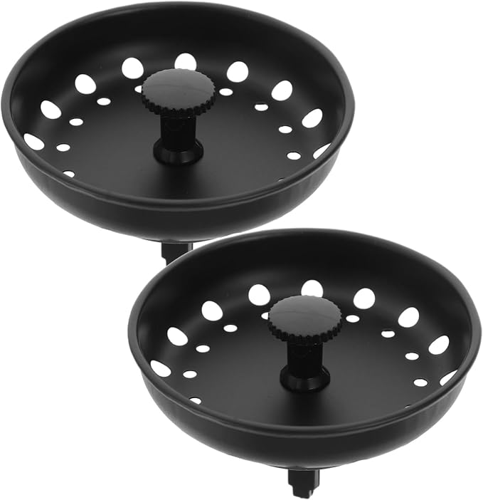 Hemobllo 8pcs Kitchen Sink Drain Strainer Metal Filter Stopper for Kitchen Sinks Easy to Install and Prevents Clogs from Food and Debris for Home Use