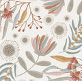 Hopepak Vintage Wallpaper Peel and Stick Floral Wallpaper Boho Floral Contact Paper Removable Self Adhesive for Living Room Bedroom Bathroom Cabinets Wall Decor Vinyl 17.3"×197"