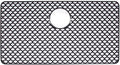 Kitchen Sink Mat 28.3 x 15.2in Silicone Sink Mat Non Slip Sink Protector for Farmhouse Kitchen Black A