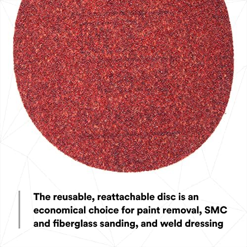 3M Hookit Red Abrasive Disc, 01219, 6 in, P320