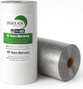 INSULATION MARKETPLACE - 48" x125ft Bubble Core Reflective Insulation roll, White / Foil