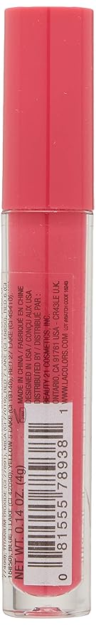 L.A. COLORS High Shine Lipgloss, Flaunt CLG938 (Pack of 2)