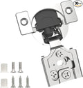 Chibery 30 Pack 5/8" Overlay 3D Soft Close Concealed Hinge for Face Frame Door, Smooth Slow Self Closing Hinges, Satin Nickel, Hidden 105° Open Angle Stainless Steel Hinge for Kitchen Cabinet Door
