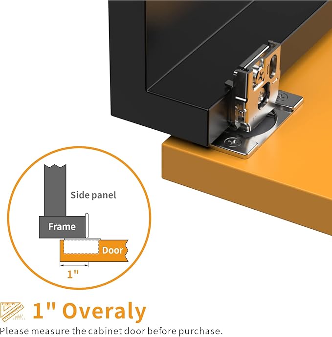 Chibery 30 Pack 1" Overlay 3D Soft Close Concealed Hinge for Face Frame Door, Smooth Slow Self Closing Hinges, Satin Nickel, Hidden 105° Open Angle Stainless Steel Hinge for Kitchen Cabinet Door