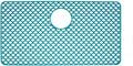 Kitchen Sink Mat 28.3 x 15.2in Silicone Sink Mat Non Slip Sink Protector for Farmhouse Kitchen Green A