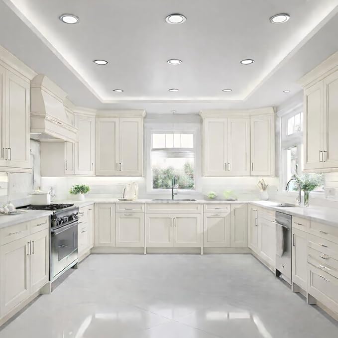 ALL-IN-ONE Paint by Heirloom Traditions, Manor House (Creamy Warm White), Quart - Durable cabinet and furniture paint. Built in primer and top coat, no sanding needed. Includes our 30 featured color