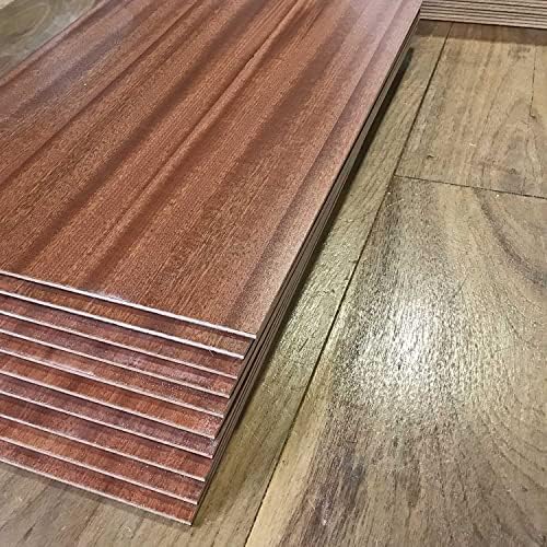 1/8" x 12" x 12" Quarter Sawn Sapele Cedar Plywood - Perfect Laser Cutting/Engraving - Cherokee Wood Products (16pcs)