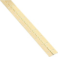 National Hardware N148-155 Continuous Hinge, Brass, 1-1/2" x 30"