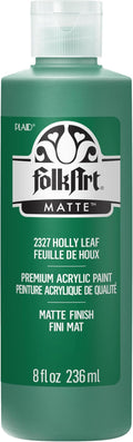 FolkArt Acrylic Paint, 8oz, Holly Leaf