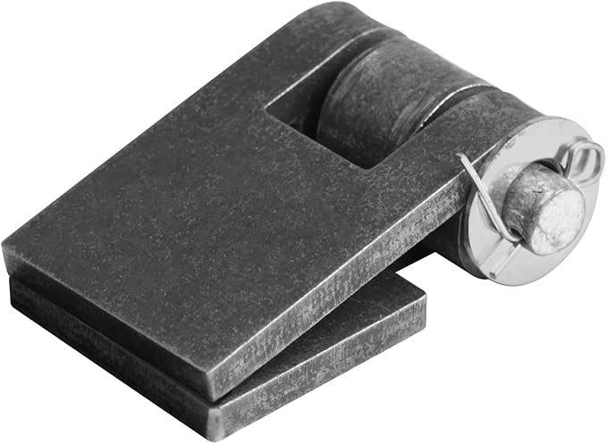 heneng 4 Pcs Steel Butt Hinge, 4-1/2" x 1-5/8", Heavy Duty Weld-On Trailer Hinge, 7/32" Thick
