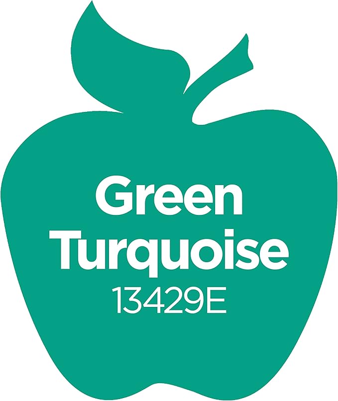 Apple Barrel Acrylic Paint, Green Turquoise 2 fl oz Classic Matte Acrylic Paint For Easy To Apply DIY Arts And Crafts, Art Supplies With A Matte Finish (Pack of 1)