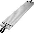 GarveeTech 8-13 ft Telescoping Plank, Aluminum Work Plank, 440 LBS Capacity, Aluminum Scaffolding Plank with Skid-Proof Platform Scaffold Ladder Accessory