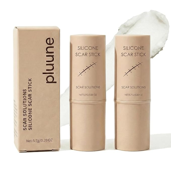 Scar Stick, Suitable for Old Scars, Acne Marks, and Stretch Marks,Formula Infused with Centella Asiatica Extracts and Vitamin E Soothes, Repairs and Forms Protective (2)