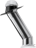 Solatube® 160 DS 10-inch Tubular Skylight Extension Kit – Complete 40-inch Reach for High Ceilings – Natural Daylight for Bathrooms & Hallways – Includes 2 x 20" Extension Tubes