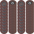 Landhoow 80 Pcs Flap Disc 4 1/2 Inch for Angle Grinder Sanding Disc 40 60 80 120 Grit Flap Discs Alumina Grinding Wheel for Stainless Steel, Sheet Metal, 7/8 Inch Arbor Size