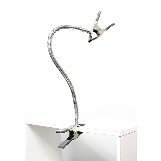 Double Clamp SnakeClamp with 24" Heavy-Duty Gooseneck