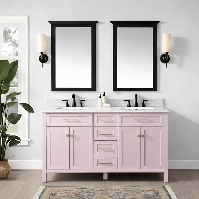ALL-IN-ONE Paint by Heirloom Traditions, Peony (Pale Pink), Gallon - Durable cabinet and furniture paint. Built in primer and top coat, no sanding needed. Includes our 30 featured color card.