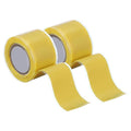 uxcell 2 Pcs Self Fusing Silicone Tape, 1" x 5ft Waterproof Water Leak Sealing Tape for Plumbing Pipe Hose Repair Handles, Yellow