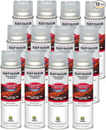 Rust-Oleum 264693-12PK Industrial Choice M1400 System Water-Based Construction Marking Paint, 17 oz, Clear, 12 Pack