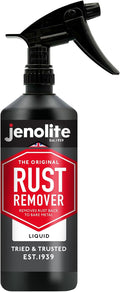 JENOLITE Original Rust Remover for Metal - Fast Acting Liquid with Trigger Spray - Industrial Strength, Removes Rust Back to Bare Metal - 500ml (16.9 fl oz)