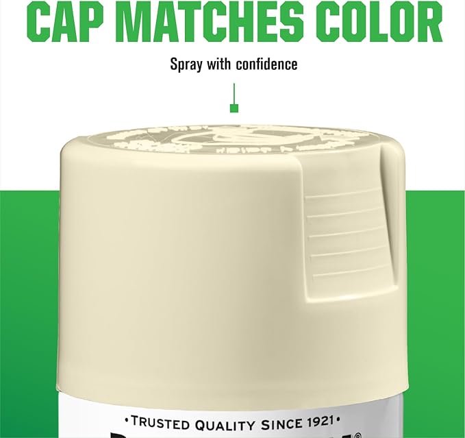 Rust-Oleum 210372-6PK Specialty Appliance Epoxy Spray Paint, 12 oz, Biscuit, 6 Pack