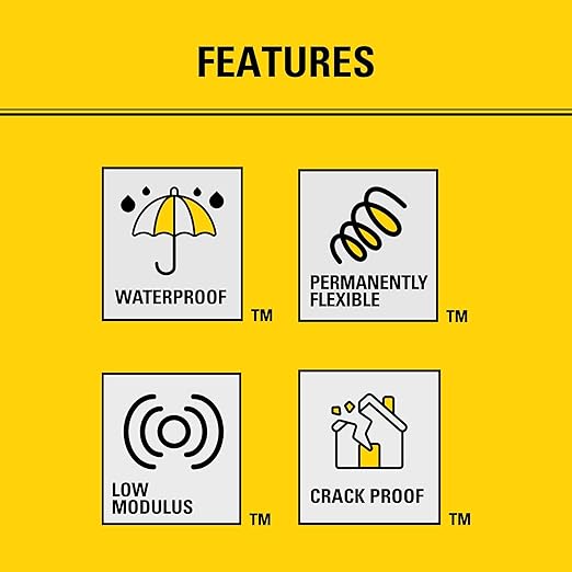 Stanley S421 All-Purpose RTV Silicone Sealant (2 x 10.1 fl.oz.) – 100% Waterproof White Caulk | Industrial-Grade Silicone for Kitchen, Bathroom, Shower, Window, Door, Indoor & Outdoor Use | 2 Pack