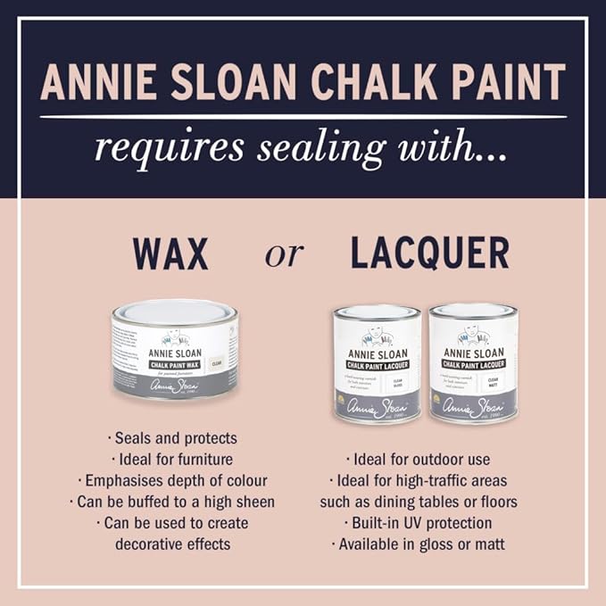 Annie Sloan Chalk Paint® (Canvas, 1 Litre/33.8 Fl Oz) a unique decorative paint for furniture, cabinets and home décor with no sanding or priming