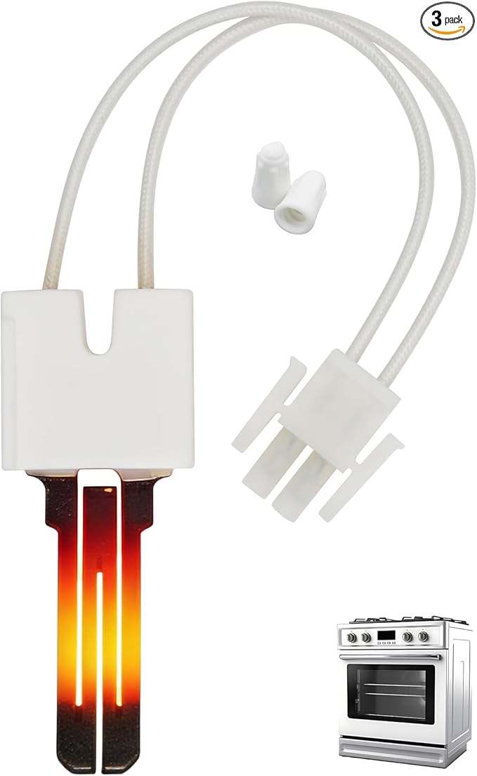 62-22868-93 Furnace Hot Surface Ignitor, Compatible with Norton-271N Goodman York Coleman Evcon Luxaire Furnaces, 025-32625-000, Replace 62-22441-01, 62-22548-01, 62-23460-01