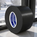 ZOMPAGO Black Window Weather Sealing Tape 1.8in x 33FT, Cloth Draft Stopper for Sliding Door & Gap Filler, Strong Adhesive Window Seal Tape Air Conditioner Door Weather Stripping Insulation