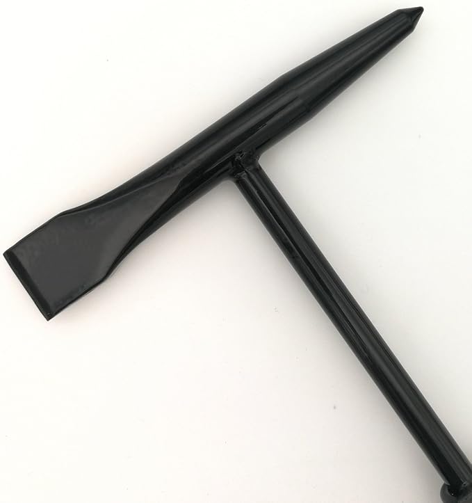 VASTOOLS Welding Chipping Hammer with Coil Spring Handle,10.5",Cone and Vertical Chisel,11" Wire Brush