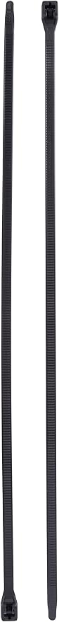 Gardner Bender 46-310UVBM Nylon Doublelock Cable Tie, 11 in., 75 lb Tensile Strength, Wire Tie / Industrial / Outdoor & Household Use, Zip Tie, 1,000 Pk., UV Resistant Black