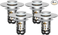 Hibbent 4 Pack Upgraded 3 in 1 Bathroom Sink Drain Strainer, Universal Pop Up Stopper with Removable Stainless Steel Filter Basket Hair Catcher, Sink Plug for 1.1''~2.36'' Basin, Brass Core, Chrome