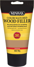 Minwax Color-Matched Wood Filler, Golden Oak, 6 oz