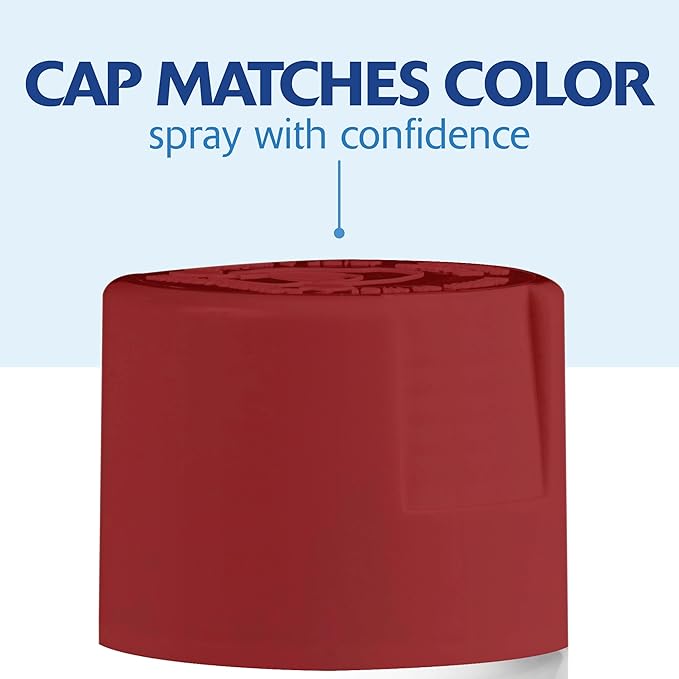 Rust-Oleum 372272- Painter's Touch 2X Ultra Cover Spray Paint, 12 oz, Majestic Red