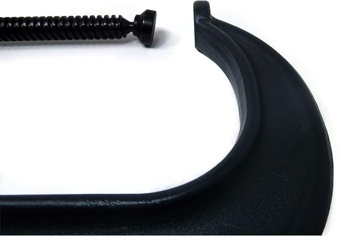 Wilton C-Clamp, 12-1/4" Opening, 6-1/4" Throat, 9300 Lbs. Clamping Force (Model 412)