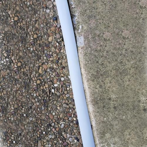 Flexible EPDM Rubber Strip (15 ft Long and 1 inch Wide) for Concrete Crack Repair and Replacement - Weather and Aging Resistant Expansion Joint Filler for Driveways and Sidewalks