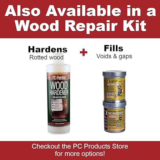 PC Products PC-Woody Wood Repair Epoxy Paste Two-Part 10 gal in Two Pails Tan 903339