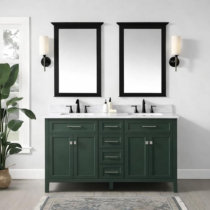 ALL-IN-ONE Paint by Heirloom Traditions, Envy (Slate Green), Gallon - Durable cabinet and furniture paint. Built in primer and top coat, no sanding needed. Includes our 30 featured color card.