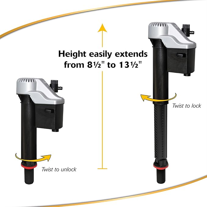 Korky Complete Toilet Repair Kit - Size: Large 3-Inch - Fixes: Running, Noisy, No/Slow Refill, and No/Weak Flush Toilets - Easy to Install, 5010MP