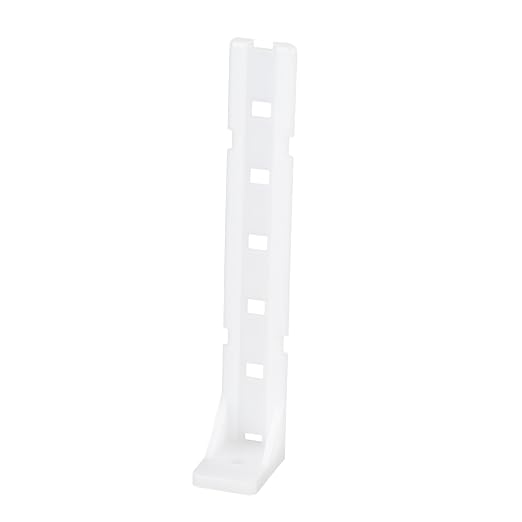 Panduit PP2S-S10-C Pan-Post Standoff Cable Tie Mount, Nylon 6.6, 60-Inch, Natural (100-Pack)