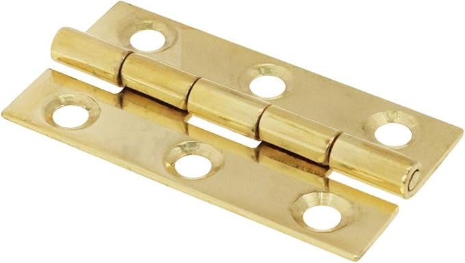 2Inch Pure Brass Hinges Butt Hinges for Furniture Cabinet Drawer Door 4pcs