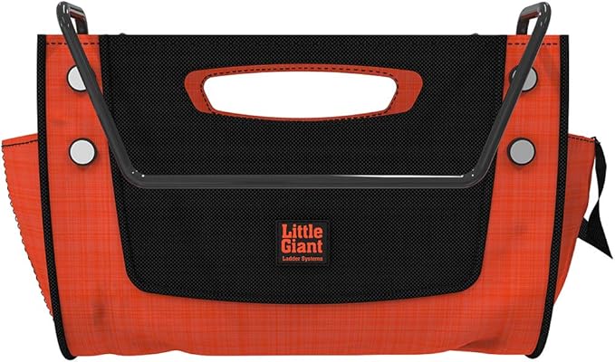 Little Giant Velocity Multi-Position Ladder, 17 Ft, Aluminum, 300 lbs, Silver, Black, Red, Wheels, Multi Position