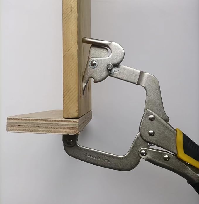 Xiao & Dao Pro Woodwork Right Angle Clamp 13 Inch Corner Clamp Tools Two Pins to Use 2-pack