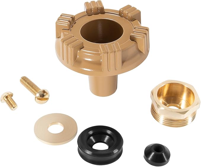 RK-14MH Faucet Repair Kit with Metal Handle Compatible with Woodford Outdoor Faucet Model 14 & 18 - Leak-Proof Replacement Set -Fits Hose Bib, Spigot, Wall Hydrant, Garden Valve Repairs - Leak Fix Set