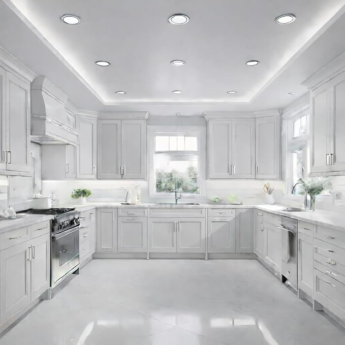 ALL-IN-ONE Paint by Heirloom Traditions, Colosseum (White with Soft Gray Undertones), Gallon - Durable cabinet and furniture paint. Built in primer and top coat, no sanding needed. Includes our 30
